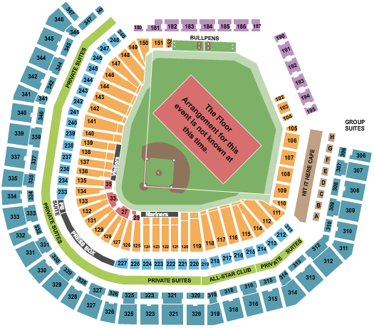 T-Mobile Park Winter Classic Seating Chart
